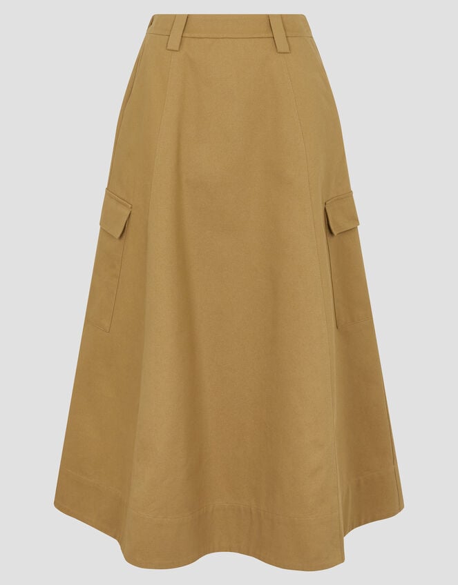 Hanna Cargo Maxi Skirt, Natural (NATURAL), large
