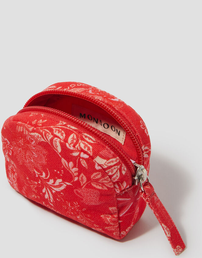 Floral London Coin Purse, , large
