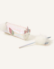 Sequin Unicorn Stationery Set, , large