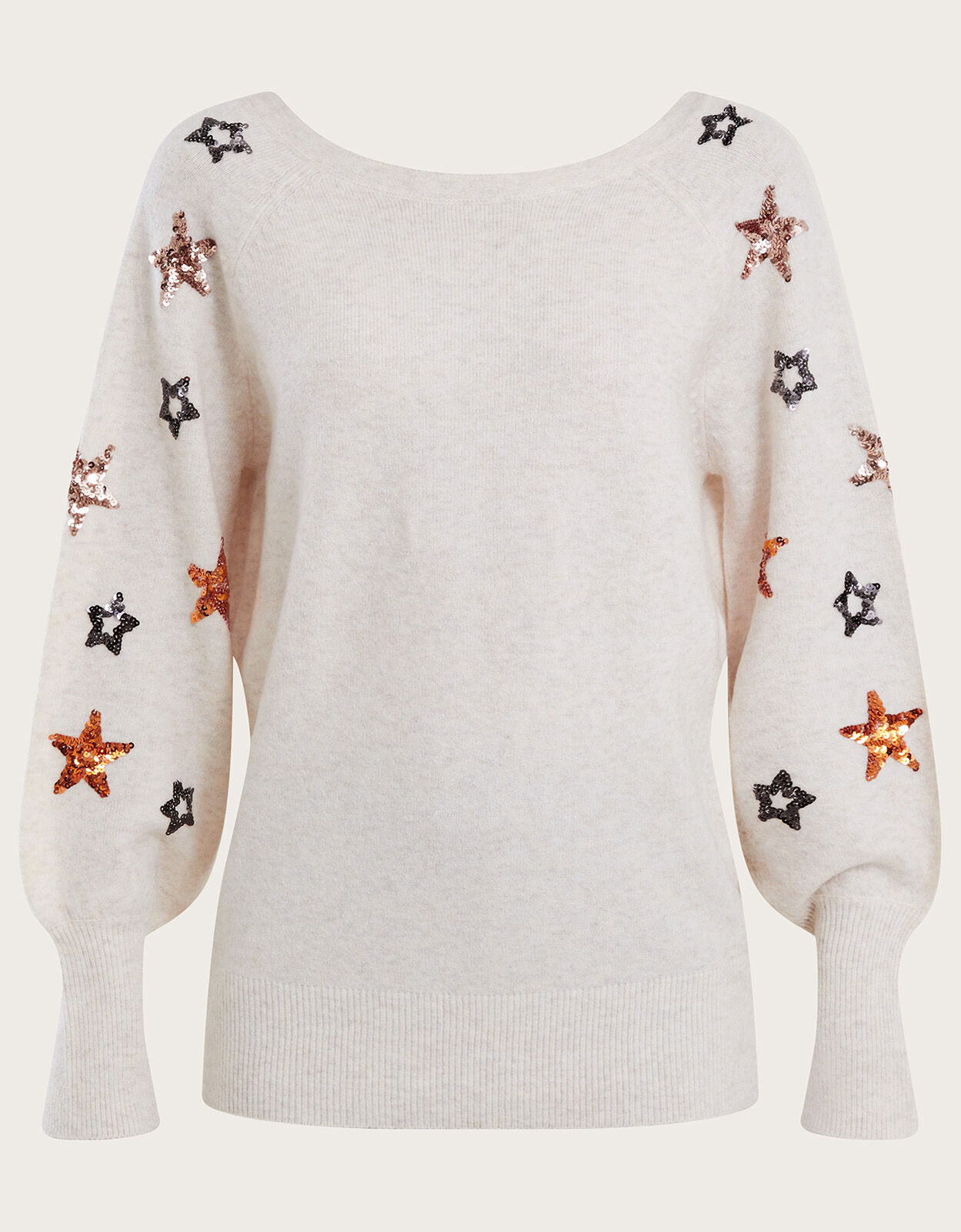 Scoop neck christmas best sale jumper