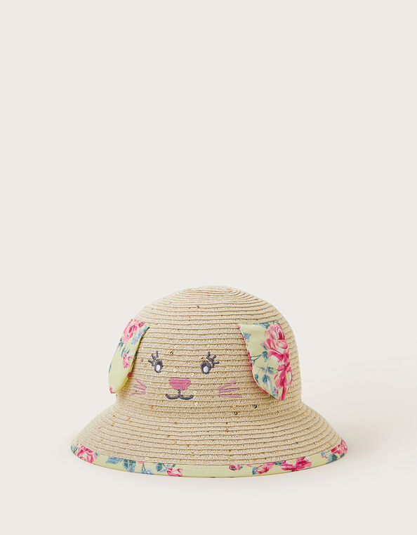 Baby Bunny Hat, Yellow (LEMON), large