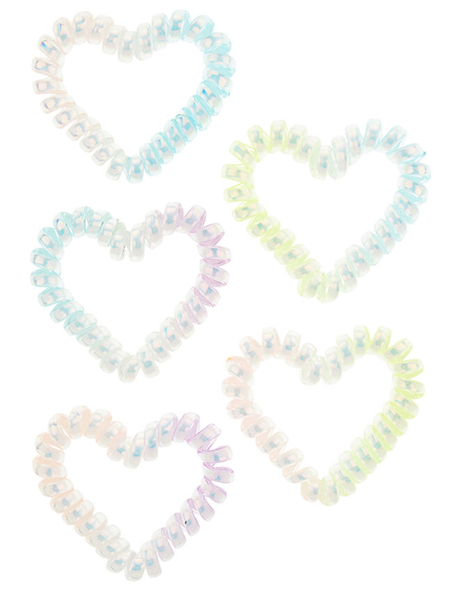 Rainbow Shine Twisted Hair Band Set, , large