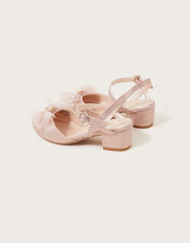 Heart Sling Back Heels, Pink (PINK), large