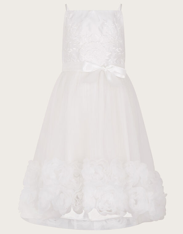 Odette Blossom 3D Dress, Ivory (IVORY), large