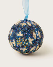 Embellished Bead Bauble, , large