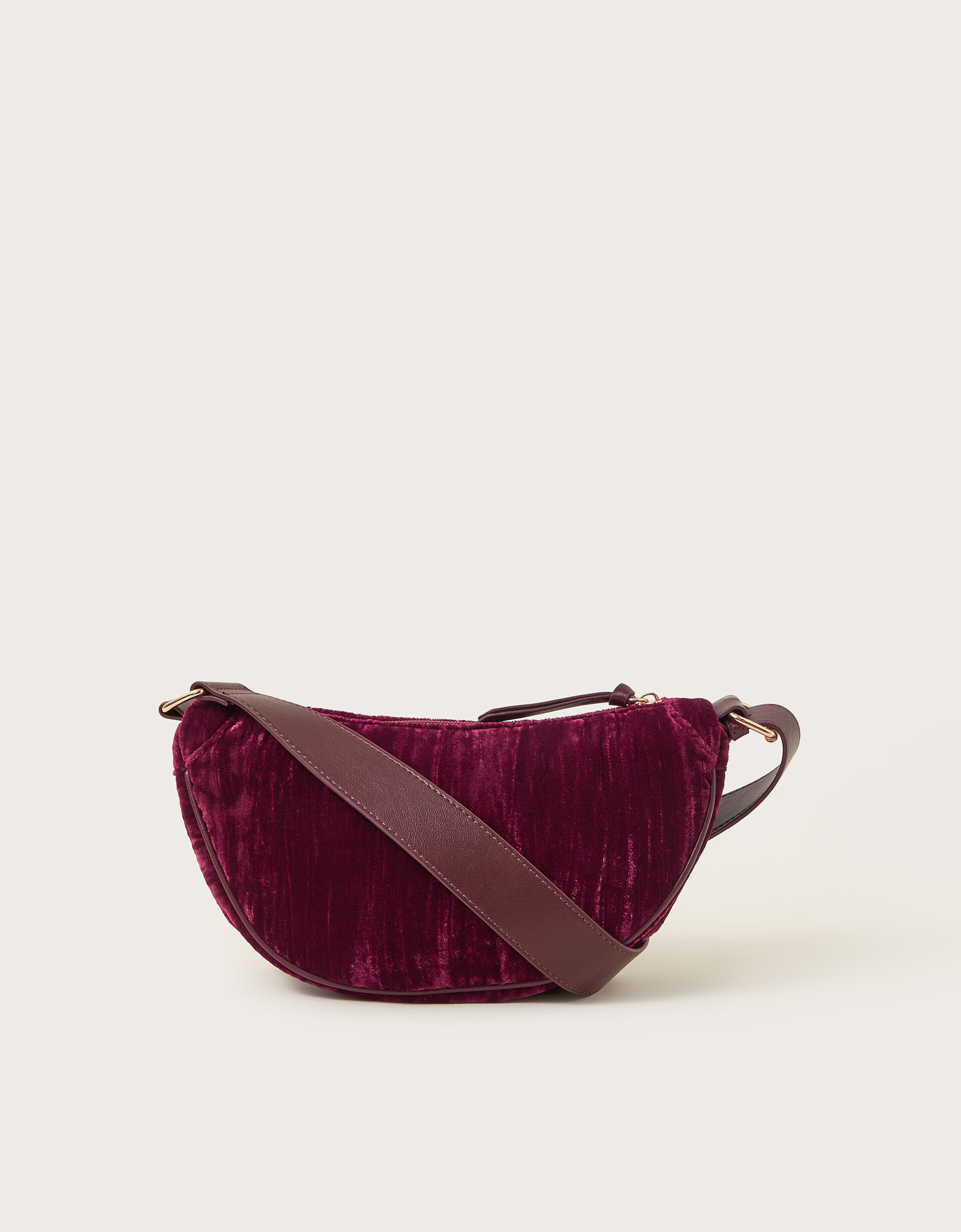 Burgundy sling bag shop