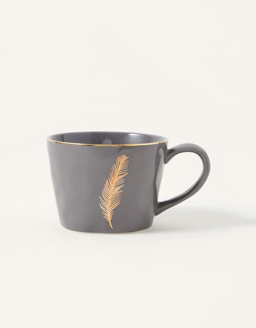 Ceramic Feather Mug, , large