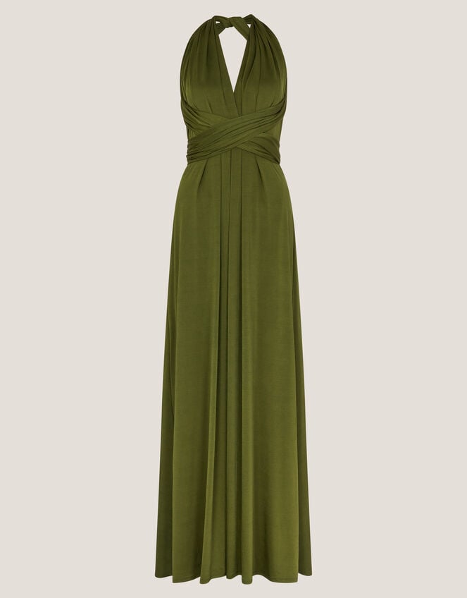 Thea Multiway Bridesmaid Dress, Green (OLIVE), large
