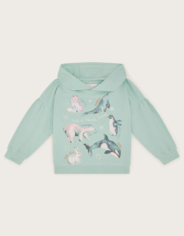 Arctic Hoodie WWF-UK Collaboration, Blue (BLUE), large