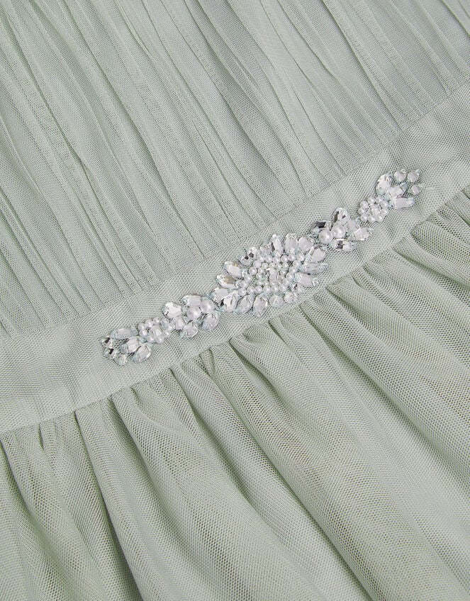 Penelope Belt Dress, Green (SAGE), large