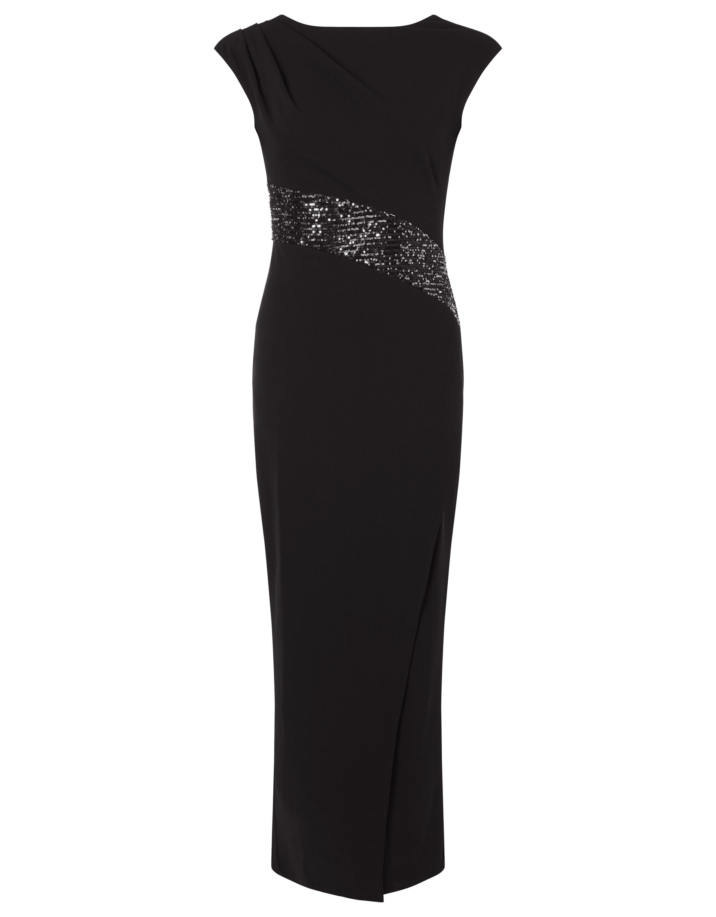 womens black maxi dress