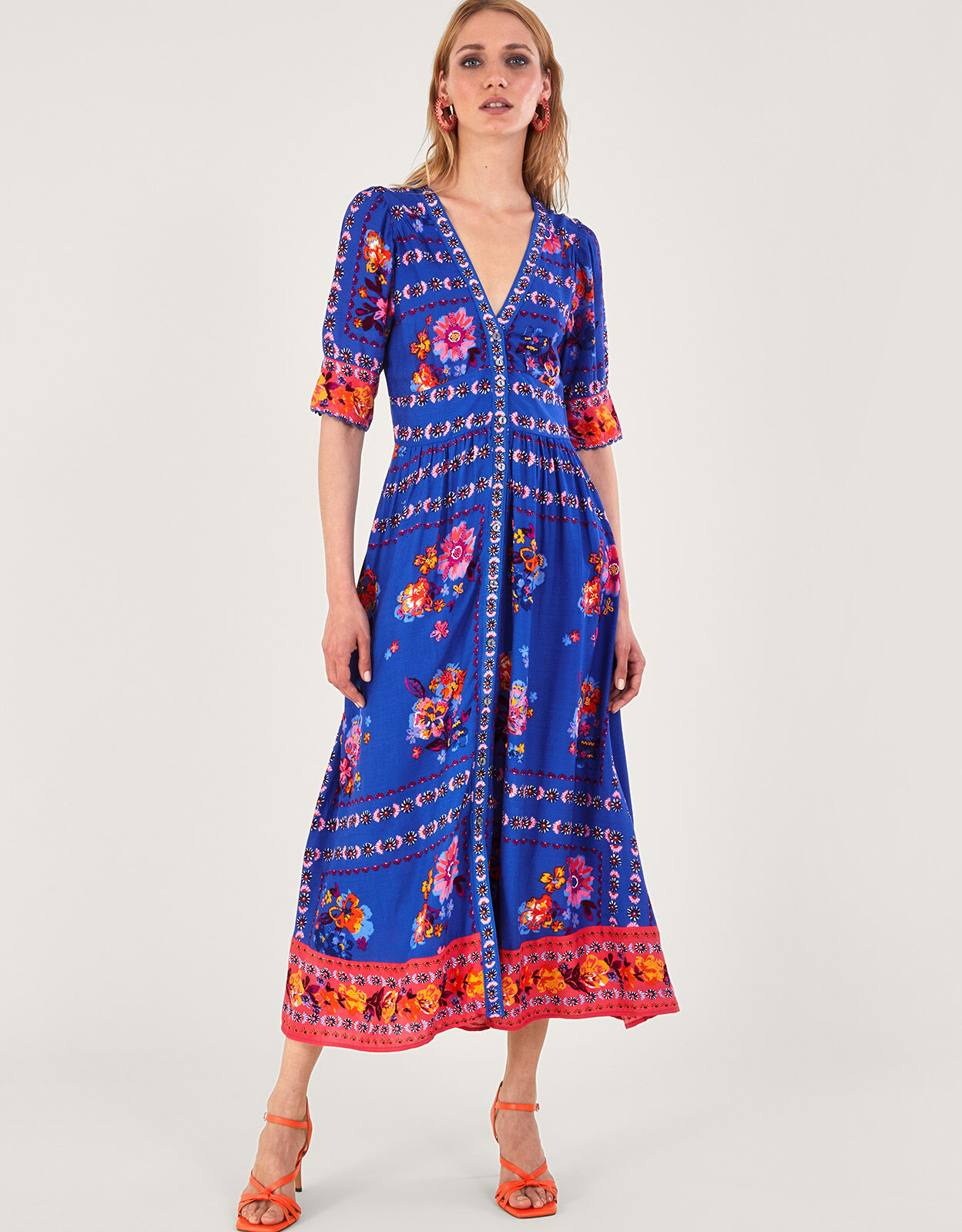 Scarf print shop dresses uk