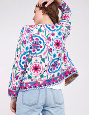 East Preeti Embroidered Jacket, Multi (MULTI), large