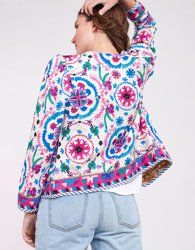 East Preeti Embroidered Jacket, Multi (MULTI), large