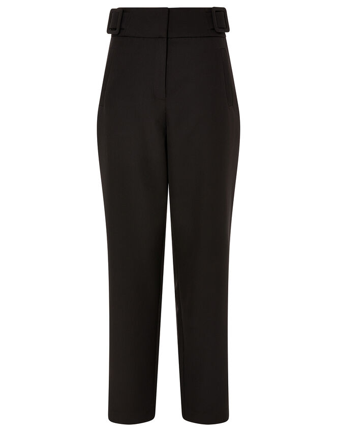 Smart Tapered Trousers Black | Trousers & Leggings | Monsoon UK.