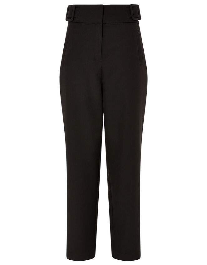 Smart Tapered Trousers, Black (BLACK), large