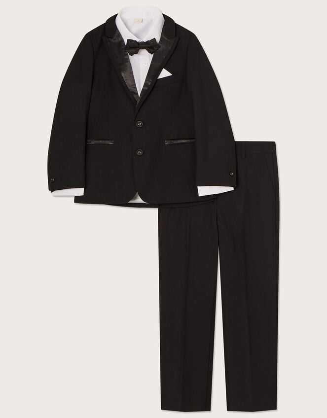 Benjamin 4-Piece Tuxedo Suit, Black (BLACK), large