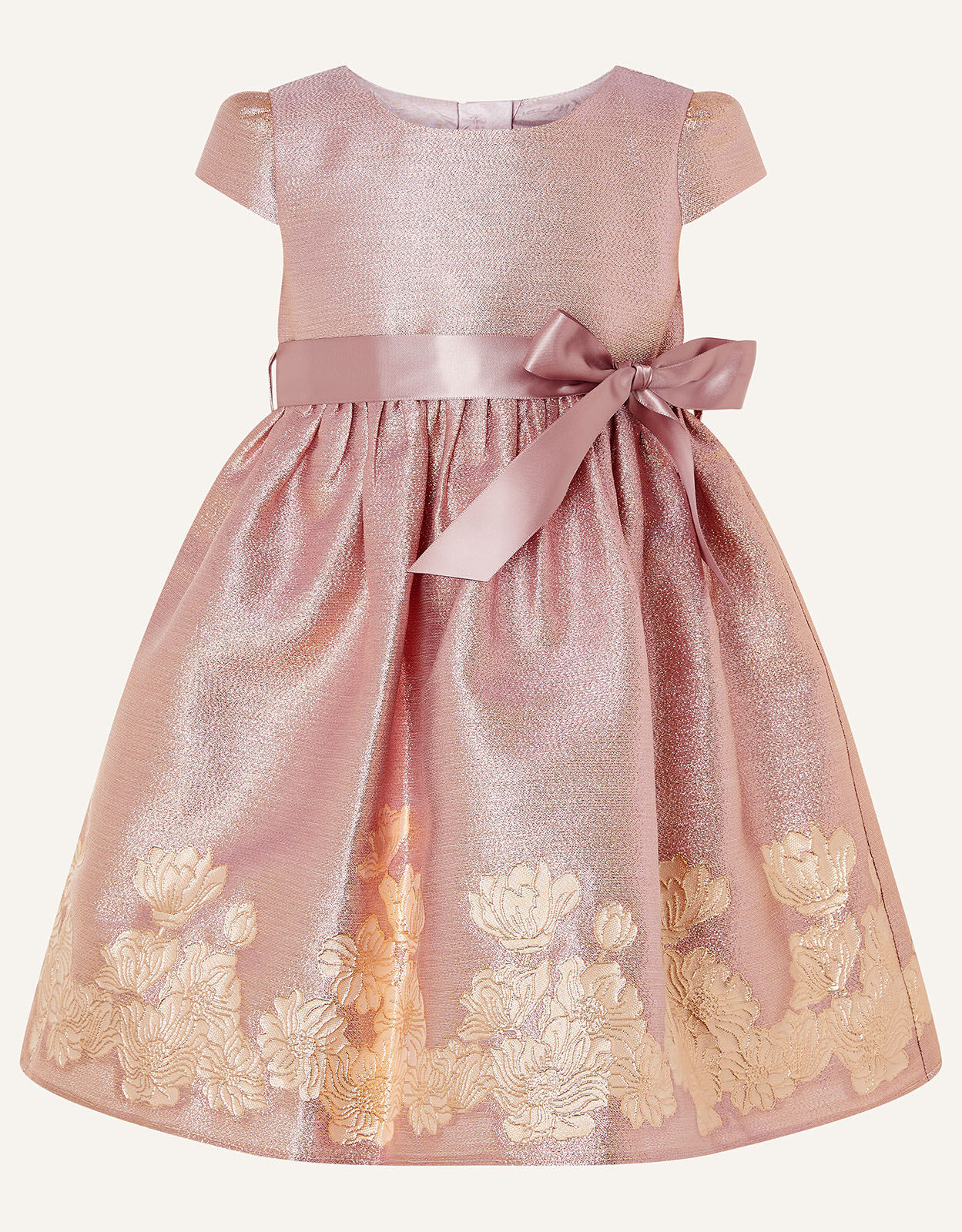 Baby girl jacquard dress top