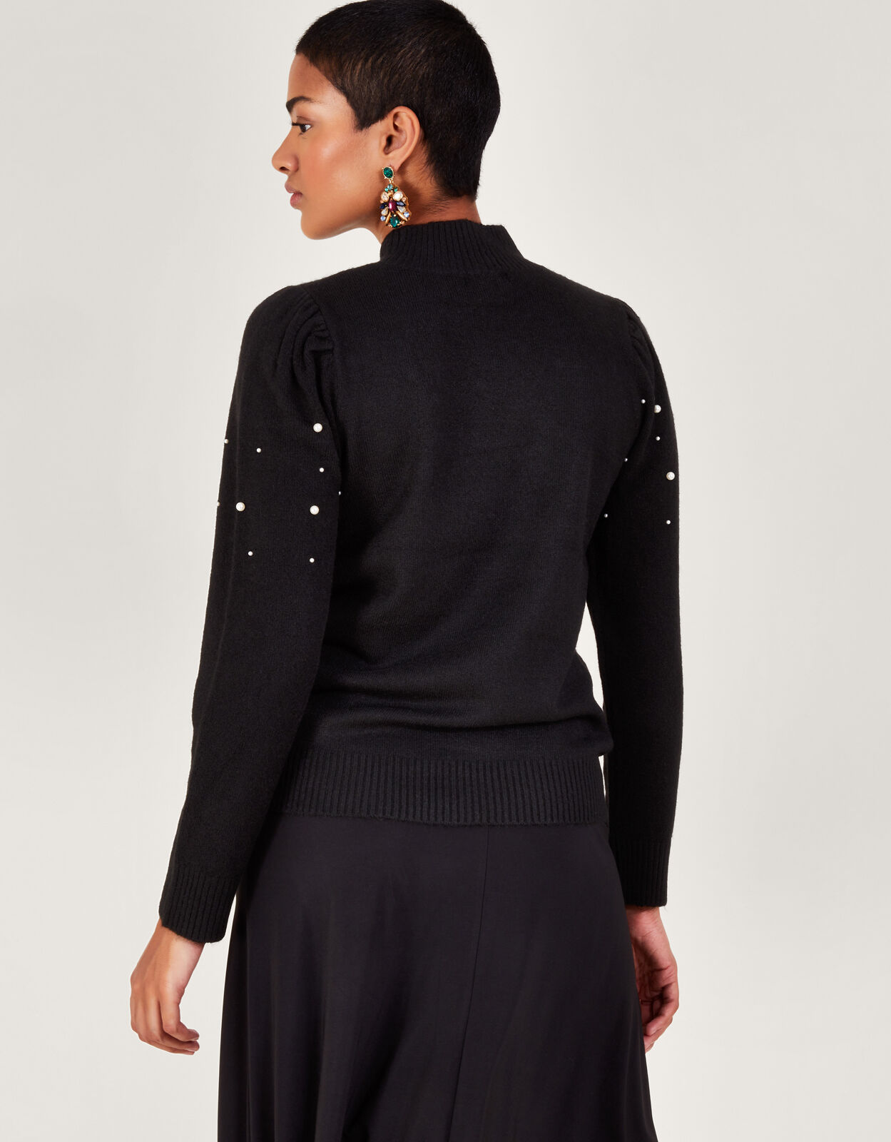 Jumpers with pearls on best sale