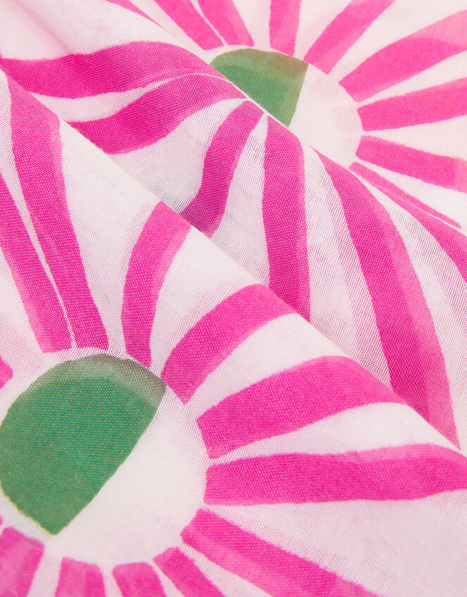 Sun Beam Print Scarf, , large