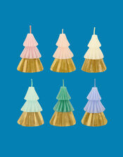 Meri Meri 6-Pack Christmas Tree Candles, , large