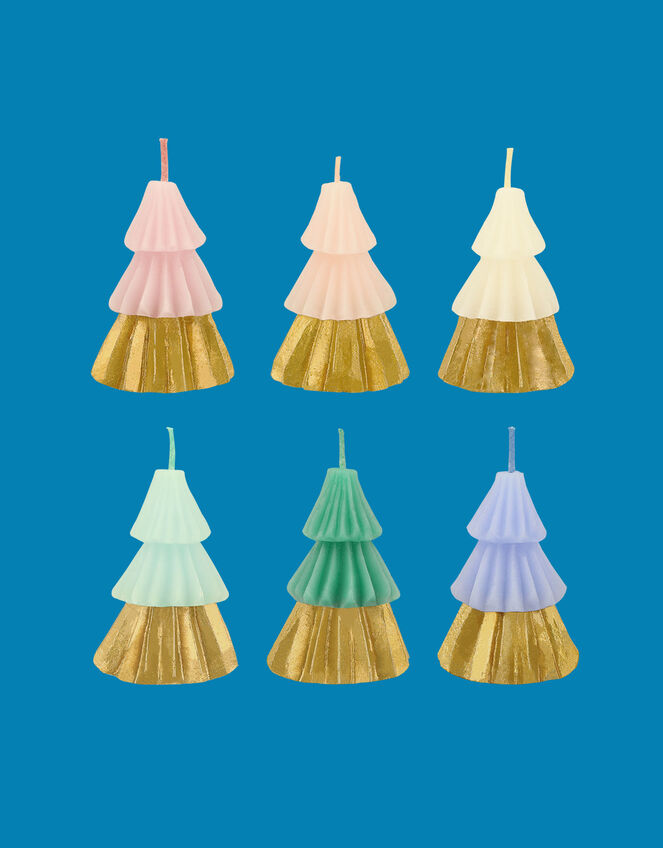 Meri Meri 6-Pack Christmas Tree Candles, , large