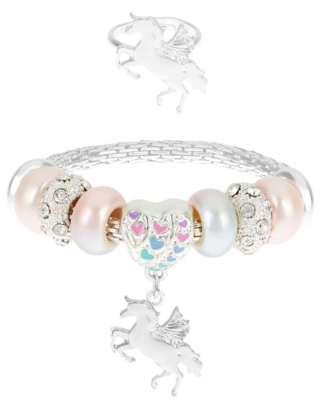 Colour Blast Trinket Bracelet and Ring Set, , large