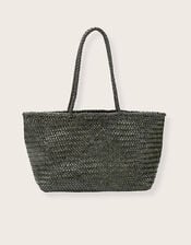 Ellyla Amora Woven Leather Tote Bag, , large