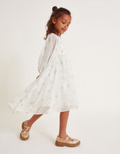 Butterfly Tunic Dress, Cream (CREAM), large