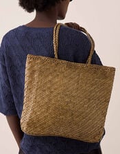 Ellyla Rhia Woven Leather Tote Bag, , large