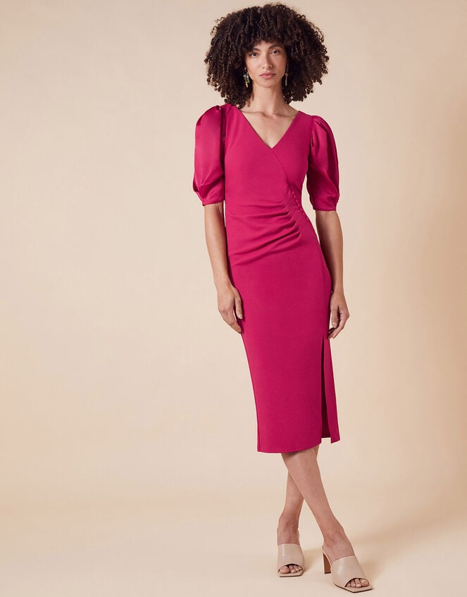 Eleanore Stretch Shift Dress, Pink (PINK), large