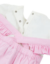 Newborn Baby Maya Strawberry Romper Set, Pink (PINK), large