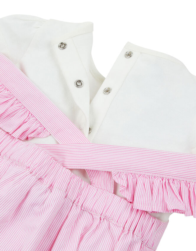 Newborn Baby Maya Strawberry Romper Set, Pink (PINK), large