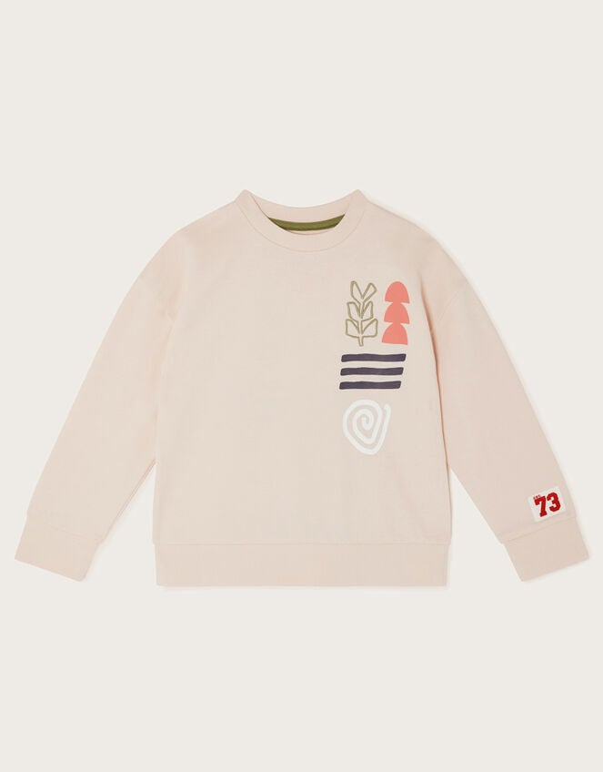 Grow Wild Graphic Sweatshirt, Natural (STONE), large