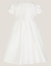 Baby Isabella Pearl-Embellished Dress, Ivory (IVORY), large