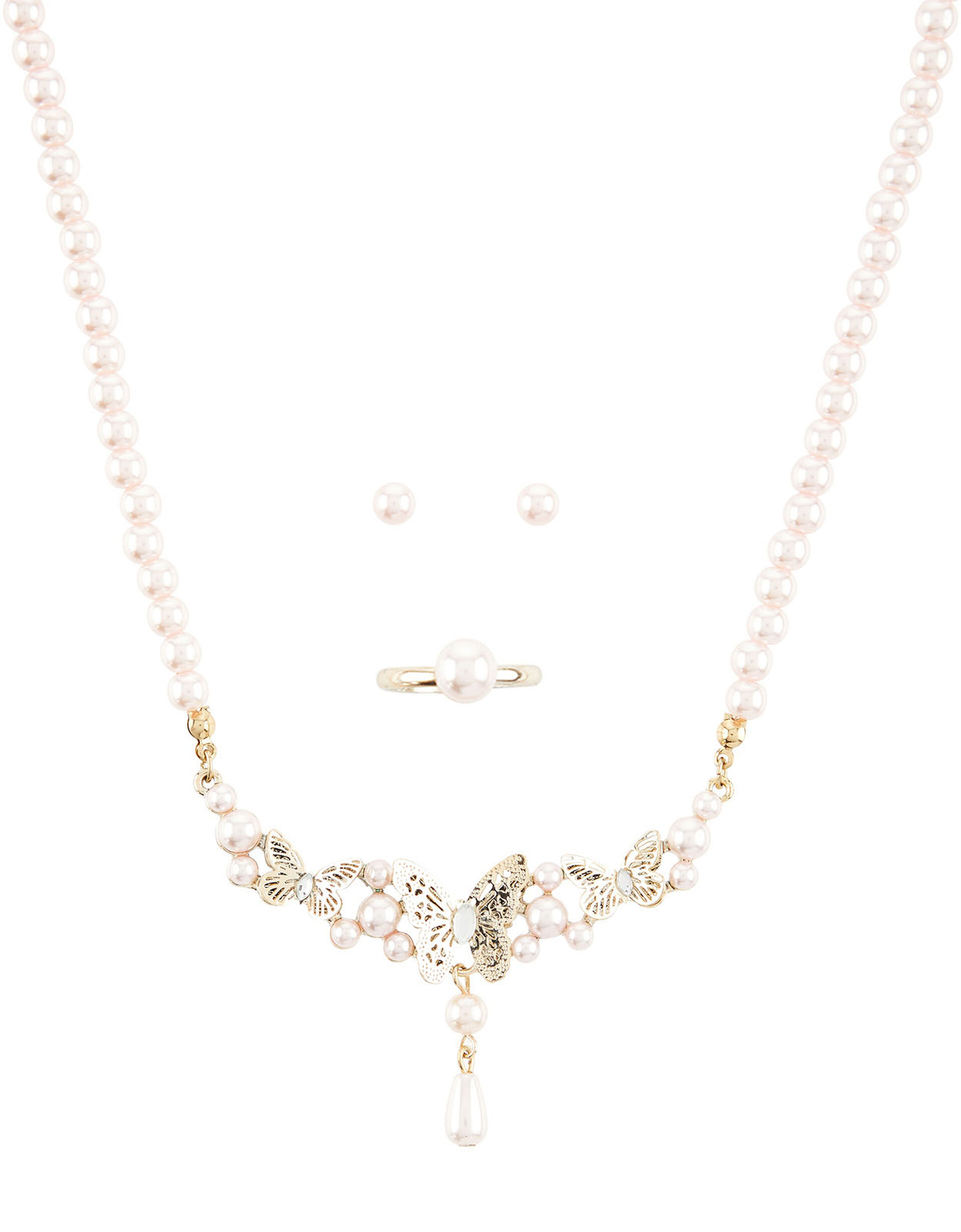 Eugena Butterfly Jewellery Set , , large