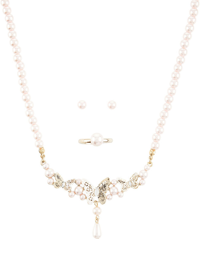 Eugena Butterfly Jewellery Set , , large