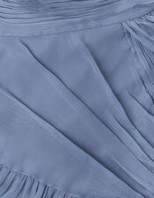 Arianna One-Shoulder Tulle Prom Dress, Blue (PALE BLUE), large