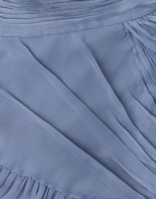 Arianna One-Shoulder Tulle Prom Dress, Blue (PALE BLUE), large