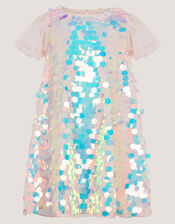 Mermaid Sequin Party Dress, Multi (MULTI), large