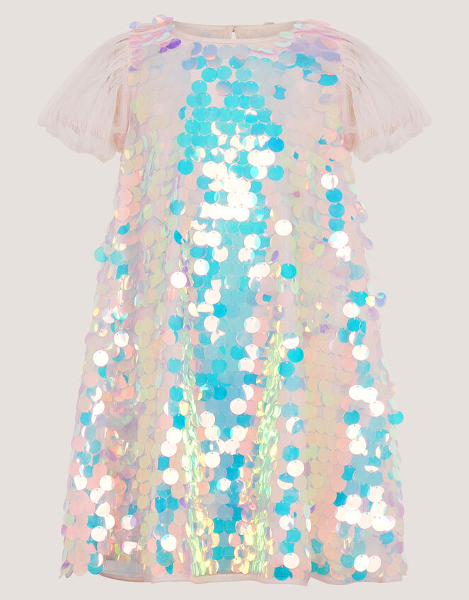 Mermaid Sequin Party Dress, Multi (MULTI), large