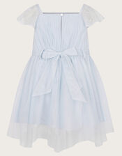 Baby Theodora Tulle Dress, Blue (BLUE), large