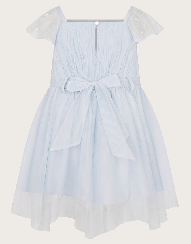 Baby Theodora Tulle Dress, Blue (BLUE), large