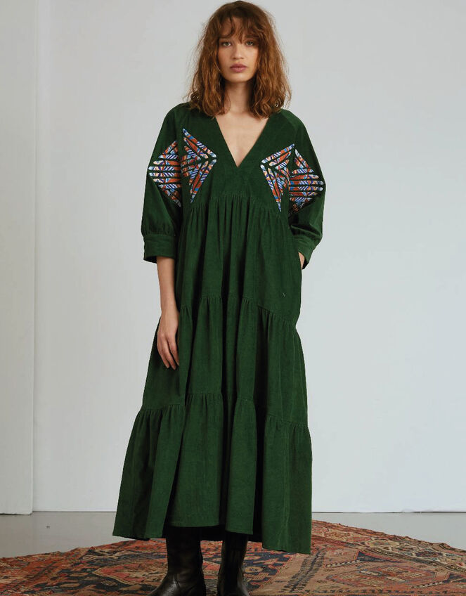 Tallulah and Hope Juliet Maxi Dress, Green (GREEN), large