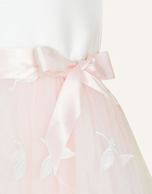 Anoushka Petal Puff Sleeve Dress, Pink (PINK), large
