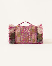 Embroidered Tassel Doorstop, , large