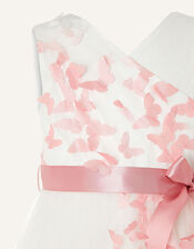 Eliza Ombre Butterfly Dress, Ivory (IVORY), large