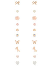 Pretty Pearly Stud Earring Multipack, , large