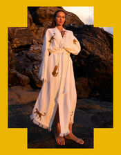 Meraki Beach Leopard Kimono, , large