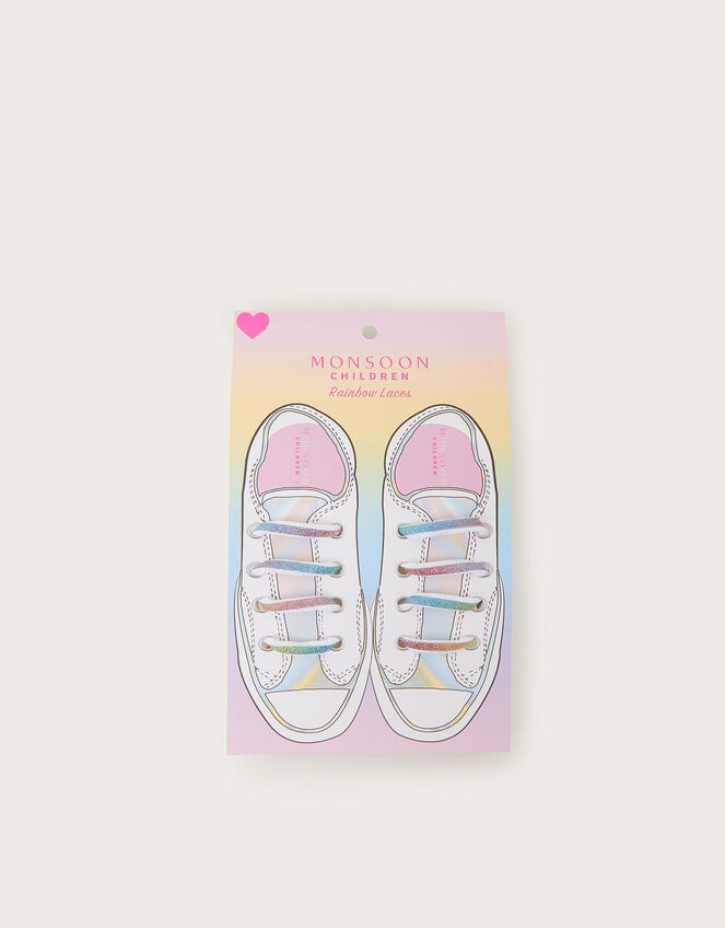Ombre Rainbow Shoe Laces, , large